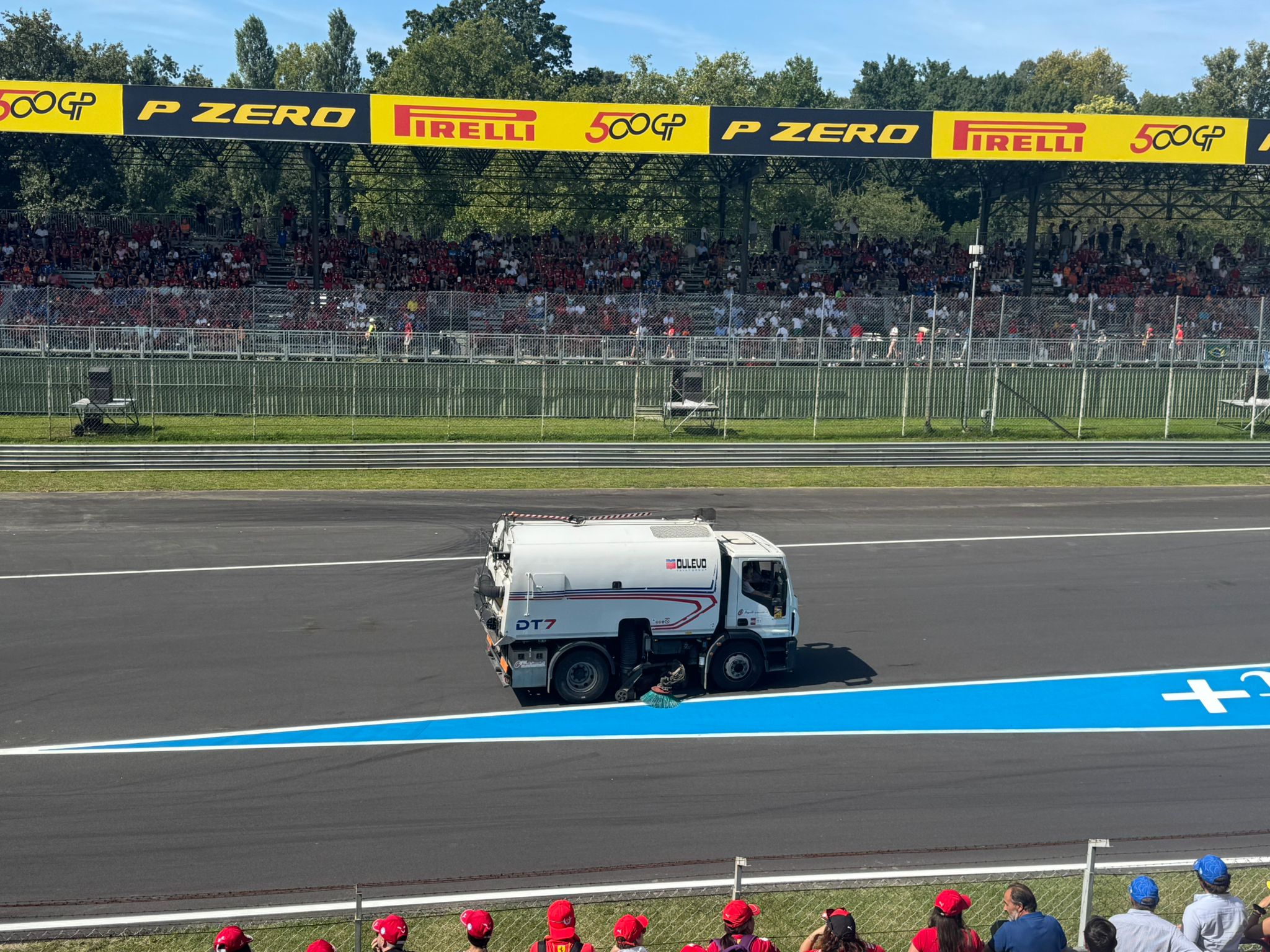 GP d'Italia: pista pulita e sicura con Impresa Sangalli