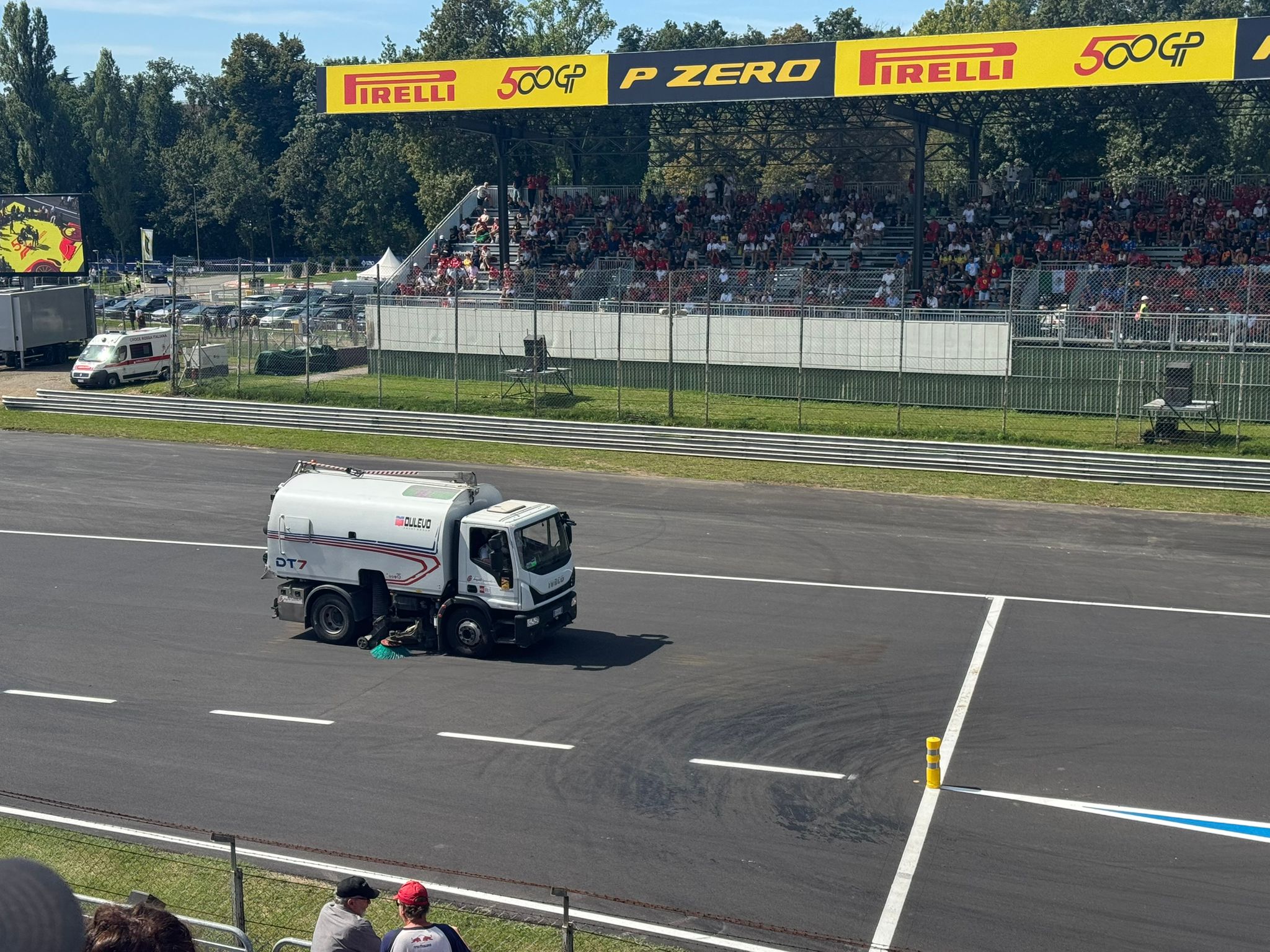 GP d'Italia: pista pulita e sicura con Impresa Sangalli