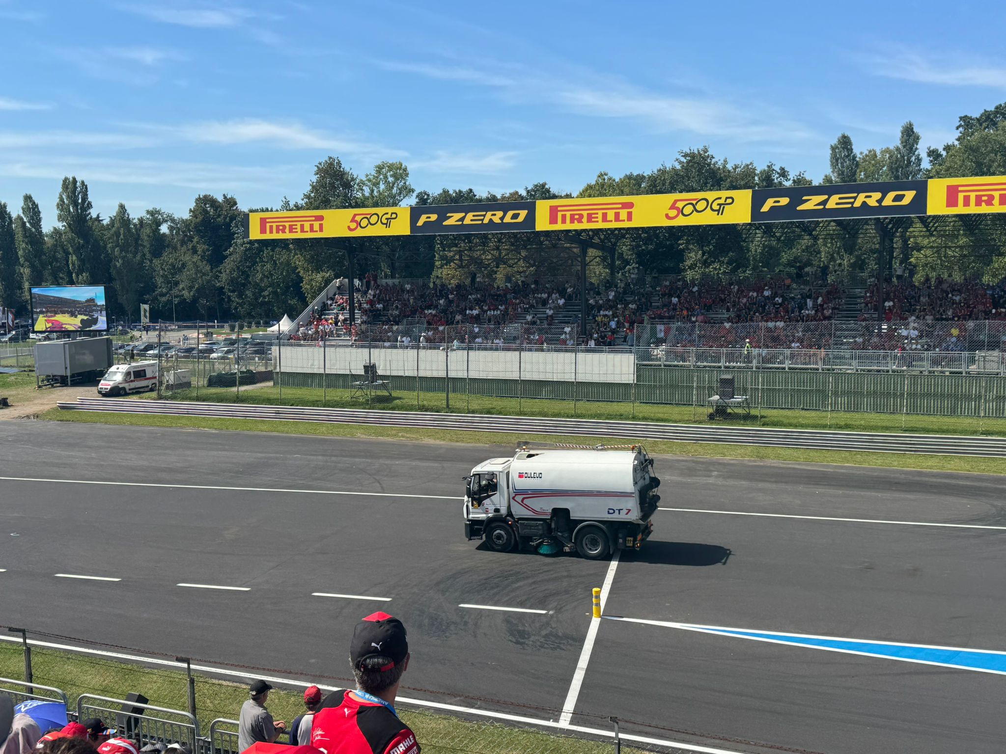 GP d'Italia: pista pulita e sicura con Impresa Sangalli